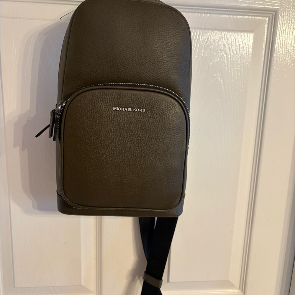 Michael Kors Unisex Backpack in Olive